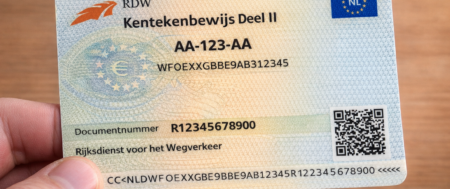 Kentekenbewijs deel 2 kwijt