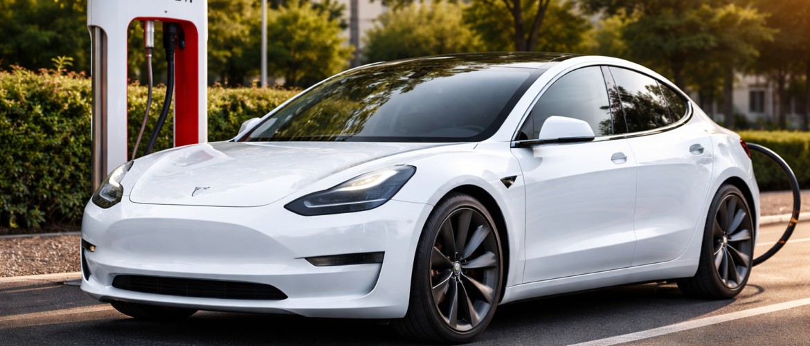 Verkeersbelasting elektrische wagen