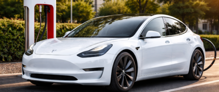 Verkeersbelasting elektrische wagen