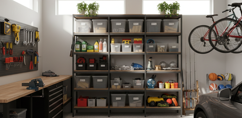 Inrichting van garages