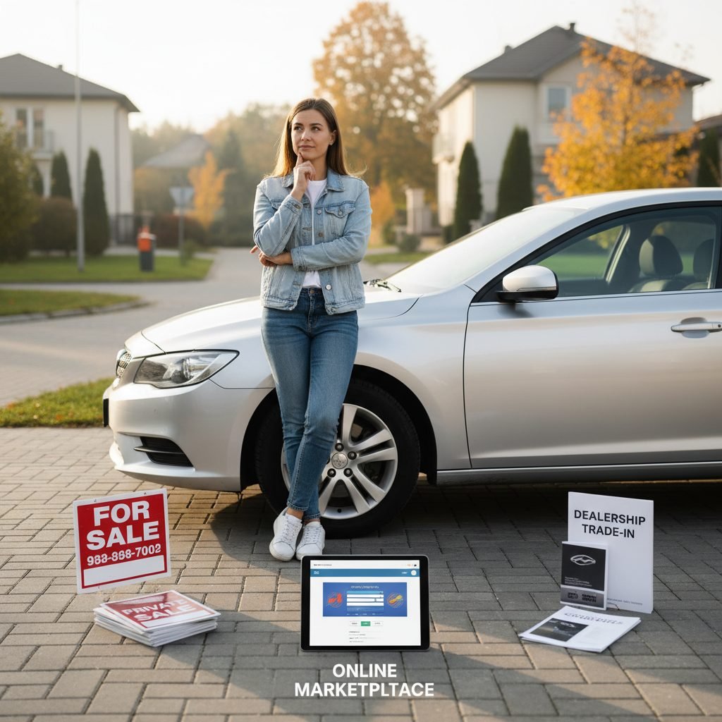 Realistische foto passend bij Hoe kies je de beste manier om je auto te verkopen? voor website SEO-t