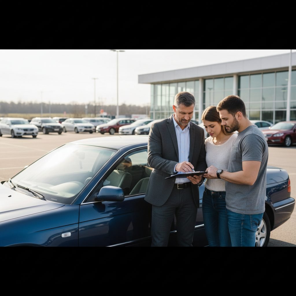 Realistische foto passend bij Waar moet je op letten bij het verkopen aan een auto opkoper? voor web